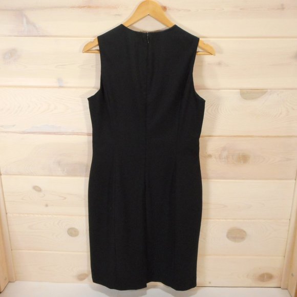 Calvin Klein Women's Size 8 Sheath Dress Sleeveless Lined Back Zip Career - Picture 3 of 6